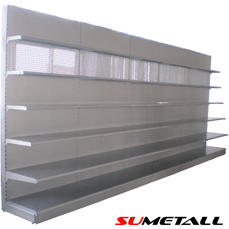Europe style shop shelving system
