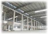 Powder coating line