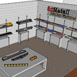 Hardware tools shop layout