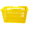 XM-395x295x210mm Single handle plastic shopping basket 