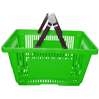 NDK-480x325x265mm plastic shopping baskets