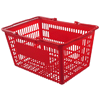 JS-480x330x265mm plastic shopping baskets