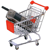 Mini shopping trolleys as promotion gifts
