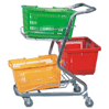 trolleys for shopping baskets