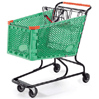 plastic shopping trolleys