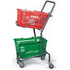 trolleys for plastic shopping baskets BT-01