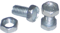 Bolt and Nut for slotted angle shelving (dexion compatible)